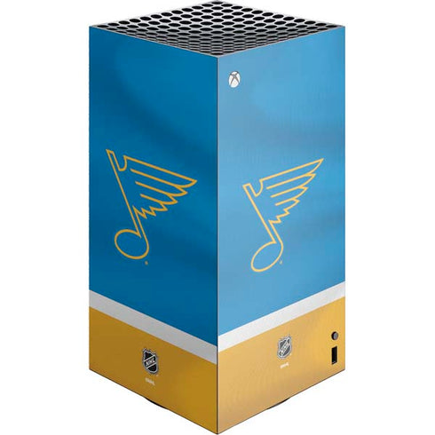 NHL St. Louis Blues Jersey XBox Series X Digital Edition Console Skin